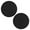 Black, variant on Homerr Car Water Coasters Silicone Car Coasters Car Cup Holder Inserts 2/4Pcs, Great Friction Texture, Non-Slip, Heat-Resistant