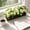 157#Green, variant on Artificial Rose Floral Arrangement in Wooden Box 16 in, Faux Peony Rose Bouquet Centerpiece Accent Decor Supply Feature Element Item for Table, Window.
