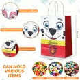 thumbnail image 4 of 48 Pc Dog Paw Theme Party Supply Puppy Theme Paper Bags Wristband Straws Keychain Paw Favors For Kid Birthday, 4 of 6