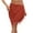 Red, variant on Borniu Mini Skirt Women's Vacation Beach Skirt Sunscreen Tassel Strap Half-length Skirt Summer Skirts