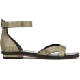 thumbnail image 2 of Franco Sarto Women's Elisa Ankle Strap Flat Sandal Olive Green 7.5M, 2 of 6