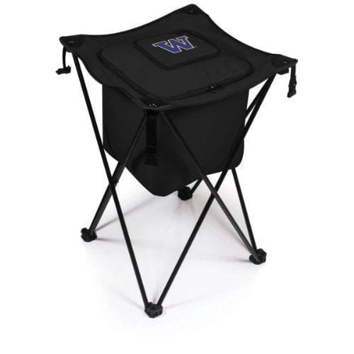 Picnic Time Sidekick - Noir (Université de Washington Huskies) Impression Numérique