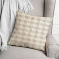 thumbnail image 3 of Creative Products Gray Plaid 18 x 18 Spun Poly Pillow, 3 of 3