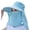 Blue, variant on Sun Hat for Women Wide Brim Sun Outdoor Travel Beach Lightweight Cap, Purple