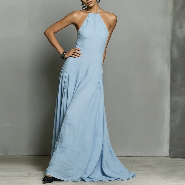 resort dinner dresses wear Vixey Solid Woven Adjustable Cami Strap Tiered Flowy Maxi Dress, Resort Wear, Vacation Outfit, Tropical, Beach To Dinner, Resort Chic, Vacation Ready upscale dress designed for jet Cotton Resort Dress