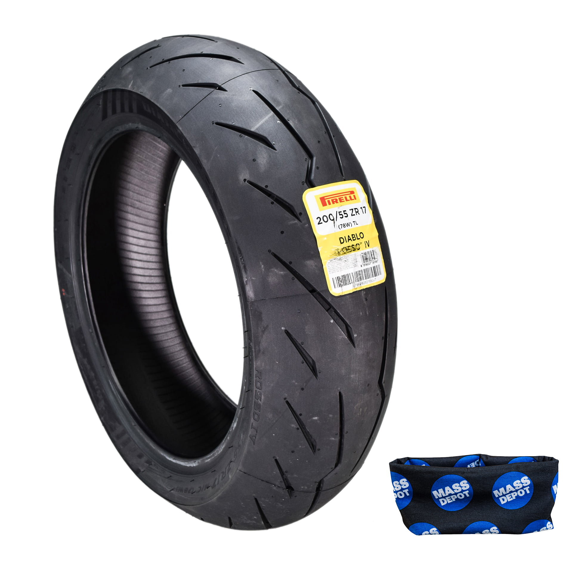 Pirelli DIABLO ROSSO 3 III 190/50/ZR17  73W REAR Motorcycle SPORTS Tyre 