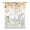 Orange, variant on Orange Coastal Tie Up Curtains for Kitchen Windows,Adjustable Rod Pocket Valance 45 Inch Short, Summer Eucalyptus Leaves Beach Ocean Starfish Window Treatment Balloon Roman Blind Shade, 42" x 45"