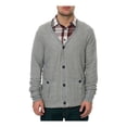 thumbnail image 2 of AMIG The Caesar Cardigan Knit Sweater para hombre, gris, grande AMBIG Tejer, 2 of 2