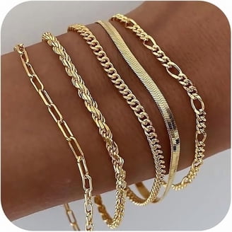 Beadsmith Adjustable Brass Cuff Bracelet - 1 Inch Wide Domed Bangle For DIY Jewelry Making