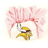 Minnesota Vikings Pink Hair Twist Ponytail Holder