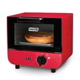 thumbnail image 1 of Dash Mini Toaster Oven - Sleek & Stylish - For Creative Homemade Treats - Compact, Space-Saving Design - adjustable temperature dial - Removable Baki, 1 of 6