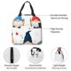 thumbnail image 4 of Balery School Cute Gnomes Bolsa de Almuerzo Aislada – Caja de Almuerzo con Papel de Aluminio Grueso, Mantiene la Comida Fresca por 4 Horas, 4 of 8