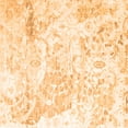 thumbnail image 1 of Ahgly Company Indoor Square Abstract Orange Contemporary Area Rugs, 3' Square, 1 of 1