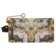 thumbnail image 2 of Qxltty Sunflower Cute Kitten Ladies Wallet Rfid Slim Thin Compact Credit Card Women Wallet Zipper Coin Pocket and ID Window for Female Gifts, 2 of 8