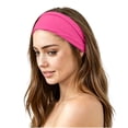 thumbnail image 3 of Fewfanhot Women Sports Headbands Stretchy Wide Soft Non Slip Workout Hair Bands Elastic Daily Hair Accessories, 3 of 6