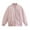 143#Pink, variant on Ftwytp Women Long Sleeve Cropped Jacket Warm Running Clothes Cotton Jacket Fashion Solid Stand-Up Collar Cardigan Down Jacket Outerwear Padded Coat