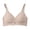 AA01_Complexion, variant on Wireless Jelly Bra for Women Push Up Deep V Bras for Back Adjustable Spaghetti Strap Bralette White S