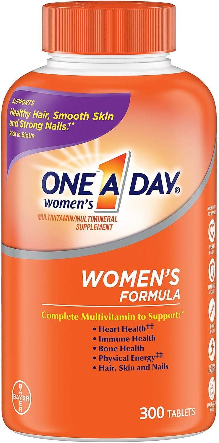 One A Day Women&amp;#39;s Health Formula Multivitamin 300 ct. - 2 Pack ...