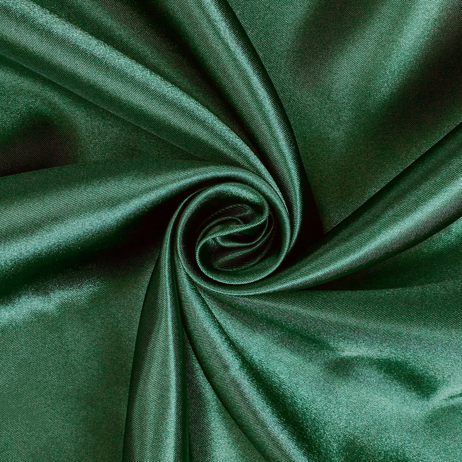 Burnt Sky Petals Green Satin Fabric By the Yard Pre Order