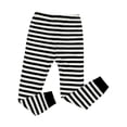 thumbnail image 4 of Conjuntos de pijamas a rayas de manga larga de algodón blanco y negro, Pijamas para niños de 1 a 8 años, Pijamas de Navidad para niños, ropa de dormir para bebés PJS, 4 of 4