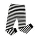 thumbnail image 4 of Conjuntos de pijamas a rayas de manga larga de algodón blanco y negro, Pijamas para niños de 1 a 8 años, Pijamas de Navidad para niños, ropa de dormir para bebés PJS, 4 of 4
