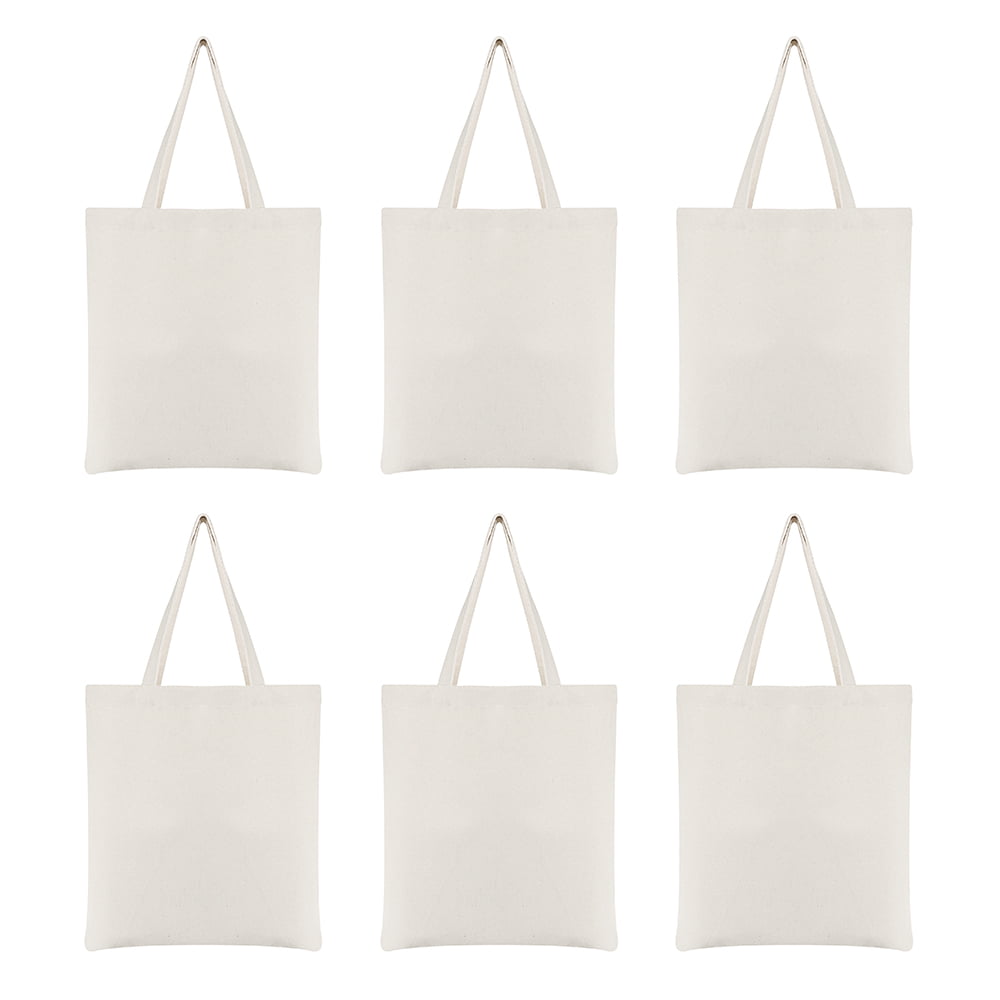 Buy Grey Tote Bag Blank, Cotton Canvas Tote Bags Blanks, DIY Tote