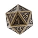 thumbnail image 3 of Dados de Diques de 20 Dados Poliédrica para La RPG Juegos de - 2.2cm / 0.86 Pulgadas cobre Hugo Juego de dados poliédricos, 3 of 10