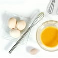 thumbnail image 4 of 2 Pack Mini Slim Whisks, 10 inch Stainless Steel Small Whisks Tiny Balloon Wire Whisk for Cooking Milk Egg Baking Blending Whisking Beating Stirring, 4 of 7