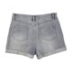 thumbnail image 2 of Pantalones cortos de mezclilla informales Minkpink con parches florales azul grande, 2 of 2