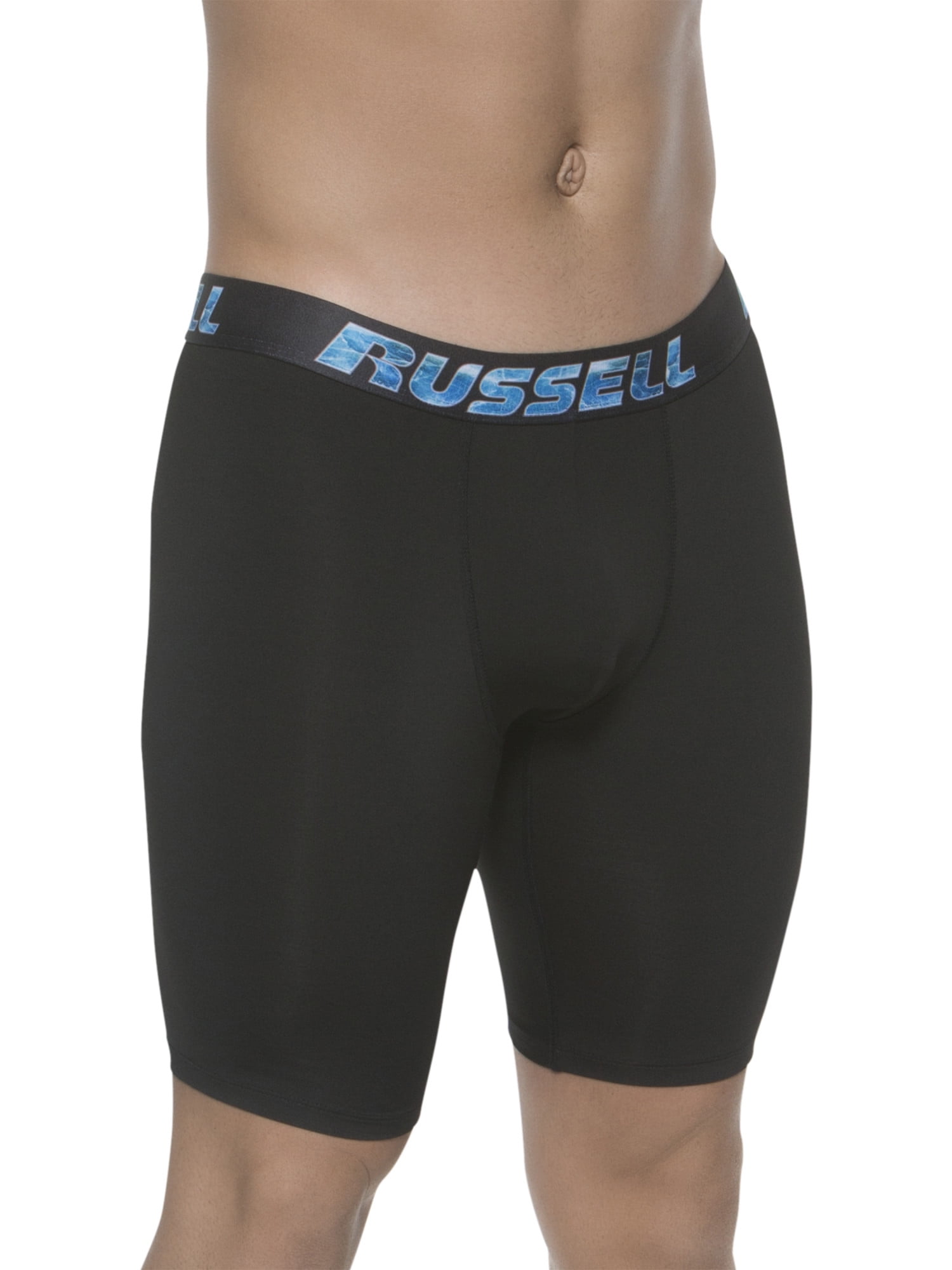 Men's CoolForce Assorted Color Long Leg Boxer Briefs, 2 Pack