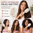 thumbnail image 6 of 2026 New Electric Spray Air Cushion Massage Comb, Rechargeable Anti-Static Hair Brush with Fine Mist Spray & Red Light Scalp Massage, Wet & Dry Hair Styling (Purple), 6 of 8