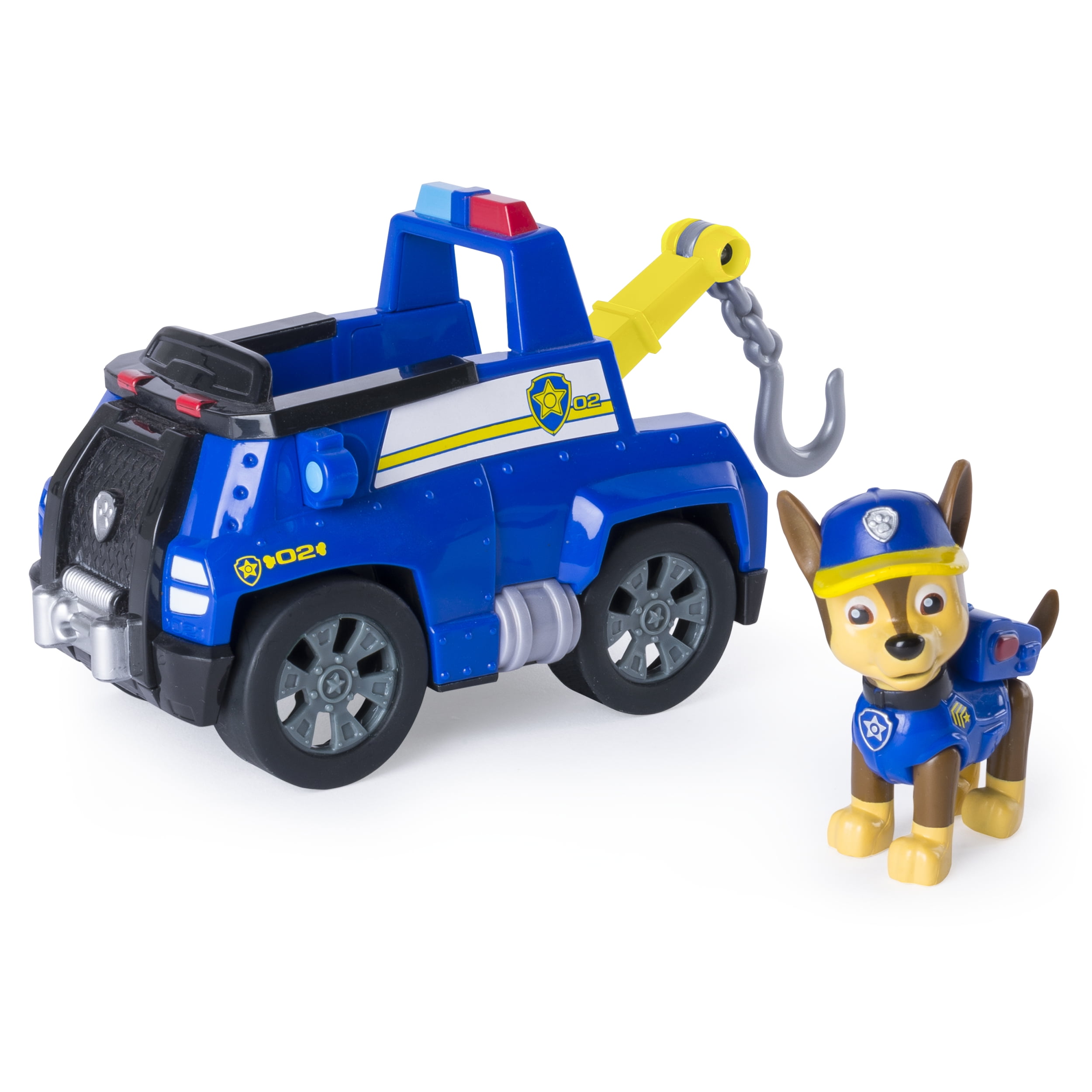Paw Patrol Chase's Tow Figure and Vehicle - Walmart.com
