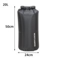 thumbnail image 2 of Floating Waterproof Dry Sack for Kayaking Backpacking,Nylon Dry Bag for Water Sports, 2 of 5