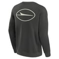 thumbnail image 3 of Men's Fanatics Charcoal New York Jets Elements Future Ground Lettering Pullover Sweatshirt, 3 of 3