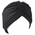 thumbnail image 2 of pitrice Women Twist Pleated Ruffle Chemo Pre Tied Turban Cap Hair Wrap Cover Up, 2 of 2