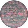 thumbnail image 4 of Unique Loom Aurora Collection Area Rug - Tidaholm (8' Round Gray/Beige), 4 of 8