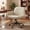 Brown, variant on GOOSEA Adult PU Leather Criss Cross Indoor Makeup and Gaming Swivel and Adjustable Arms Office Chairs, Beige