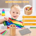 thumbnail image 3 of Montessori Toys Soarly, clasificador de colores de madera para niños de más de 18 m, 3 of 8