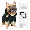 thumbnail image 3 of Bingfone Owl With Mandala Dog Clothes Hoodie, Pet Winter Coat,Puppy Sweatshirts For Small Dogs Boy Girl,Suitable For All Breeds-X-Large, 3 of 8