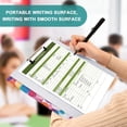 thumbnail image 5 of FORMRS 3 Ring Binder with Pockets 1.5" D-Rings Clip Board 200 Sheets Capacity, White Colorful Circles, 5 of 8