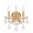 thumbnail image 6 of 4452-GA-CL-MWP Crystorama Lighting Filmore - Two Light Wall Sconce in Classic Style - 10.5 Inches Wide by 12.5 Inches High-Antique Gold Finish-Hand, 6 of 10