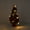 red, variant on Promotion!Tall Battery 15.75Inch Powered Luxury Tabletop Christmas Tree Hanging Decorations Pine Tree (Battery Not Included) Gold