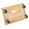 thumbnail image 3 of Global Industrial Hardwood Dolly with Solid Deck 24 x 16 1000 Lb. Capacity, 3 of 6