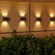 thumbnail image 4 of 2 Piezas De Lámparas Solares Para Pared, IP44 Resistentes Al Agua Lámparas Para Lavandería Con Panel Solar, Iluminación Automática Para Villas, Patios Interiores, 4 of 7