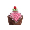 thumbnail image 2 of Allstate 6" Cupcake Heaven Strawberry Ice Cream Cone Christmas Ornament - White/Brown, 2 of 3