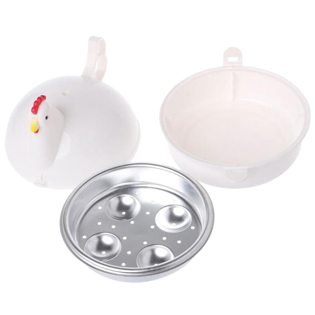 Cookware Microwave Steamer Egg Cooker Kitchen Tools & Gadgets Double Cup