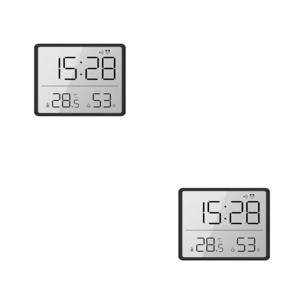 Despertador digital Inteprter Never Be Late Again negro 8218 2Conjunto