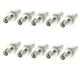 thumbnail image 1 of Network ST/ST Single Model Fiber Optic Flange Adapter Cable Connector 10pcs, 1 of 1