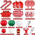 thumbnail image 3 of Juego de guirnaldas navideñas con forma de arco con forma de arco, 200 unidades, láminas de látex, 3 of 3