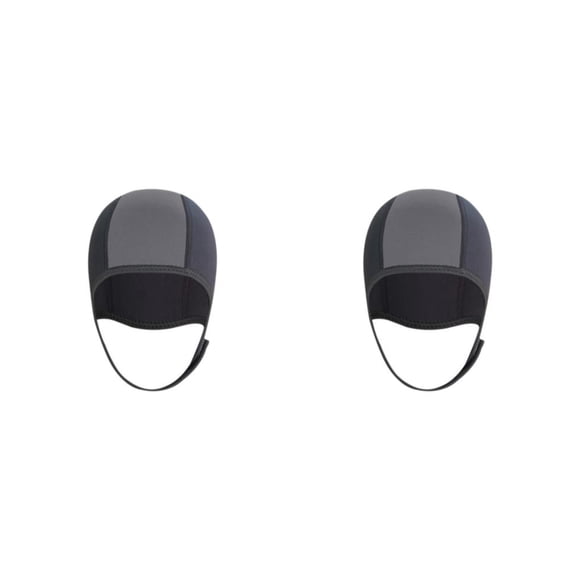 Gorro térmico de neopreno Eigraketly de 2,5mm grueso para nadar impermeable equipo de buceo